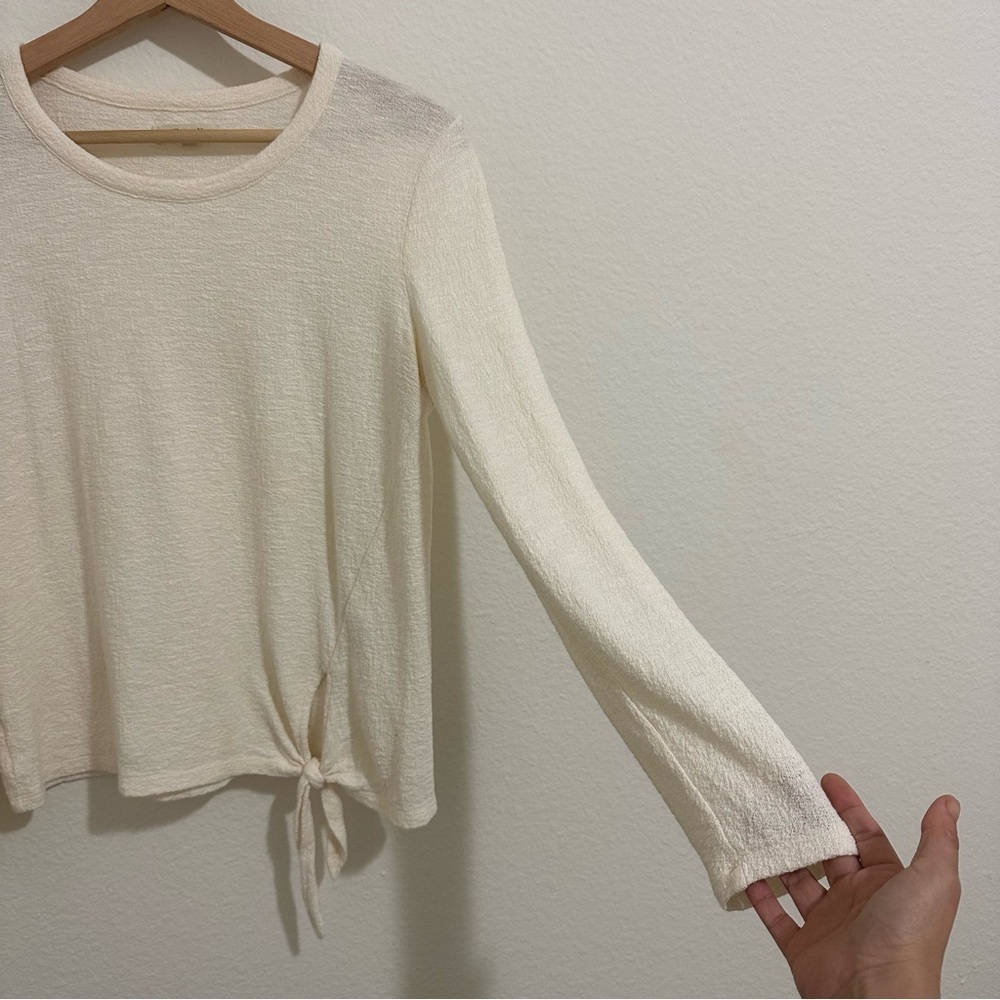 Madewell longsleeves cream top - Picture 5 of 7